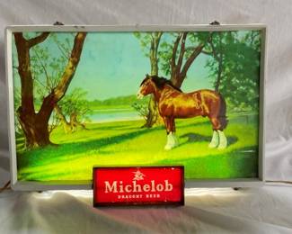 MICHELOB DRAUGHT BEER LIGHTED SIGN 
