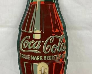 COKE DIE CUT BOTTLE THERMOMETER