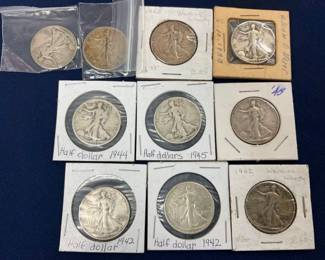 WALKING LIBERTY HALVES