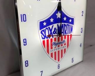 16" SOX & MARTIN PYMONTH CLOCK