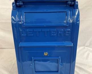 EARLY EMB. CAST US LETTERS MAIL BOX