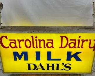 DS PLASTIC CAROLINA DAIRY MILK LIGHTUP