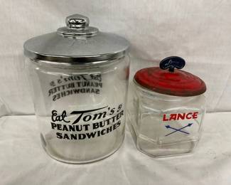 TOMS & LANCE STORE JARS