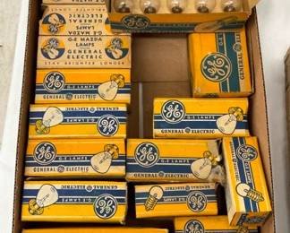 OLD STOCK GE LAMPS BULBS