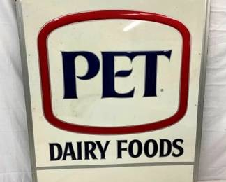 PET DAIRY FOODS SIGN