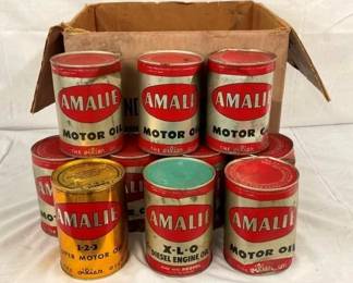 NOS AMALIE OIL CANS