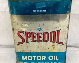 2G. SPEEDOL MOTOR OIL CAN