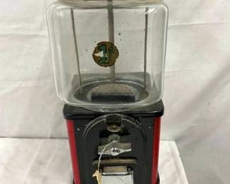 15IN. 1 CENT GUM MACHINE
