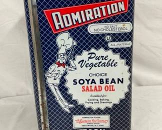 5G. ADMIRATION PURE VEGETABLE OIL CAN