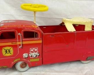 MARX SIT N' RIDE FIRE TURCK