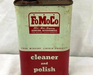 FOMOCO CLEANER/POLISH CAN