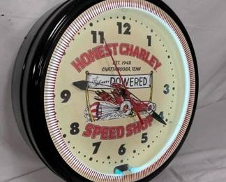 CHARLEYS SPEED SHOP NEON