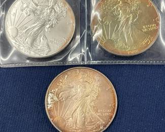 SILVER AMERICAN EAGLES