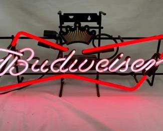 31X14 BUDWEISER NEON SIGN