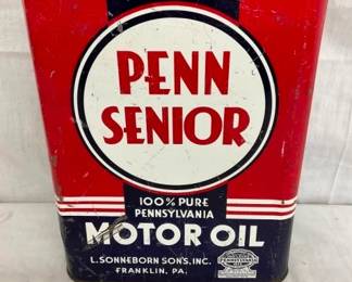 2G. PENN SENIOR MOTOR OIL CAN
