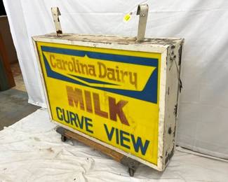 DS CAROLINA DAIRY MILK SIGN