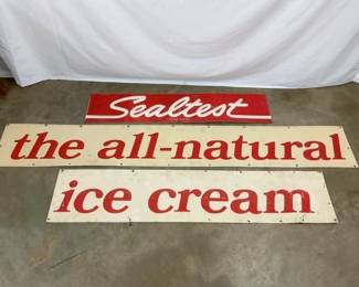 3PC. SIGN EB. SEALTEST