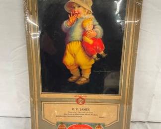 1929 ATLANTIC OIL CALENDAR