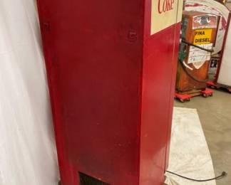 BACK VIEW Coca Cola DRINK BOX 