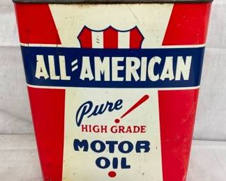 2G ALL AMERICAN MOTOR OIL CAN