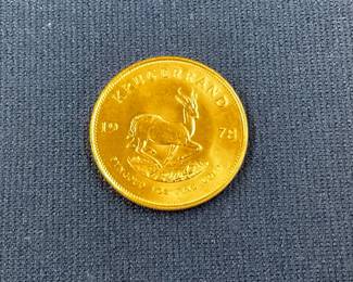 1OZ GOLD 1978 KRUGERRAND
