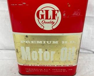 2G. GLF MOTOR OIL CAN