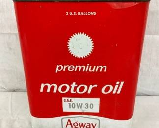 2G. PREMIUM MOTOR OIL CAN