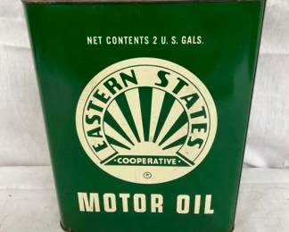 2G. EASTERN STATES MOTOR OIL CAN