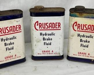 16OZ CRUSADER BRAKE FLUID CANS