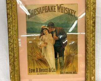 CHESAPEAKE WHISKEY BALTIMORE ADV.