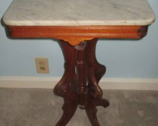 eastlake marble top table