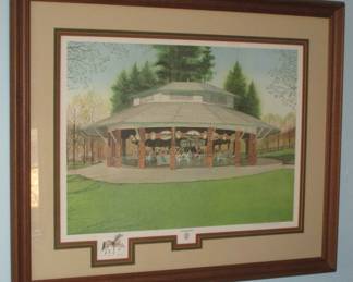 carousel art print