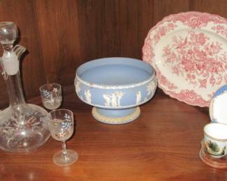 wedgewood and other fine tableware