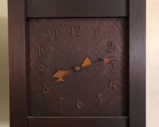 Mission Oak Grandfather clock