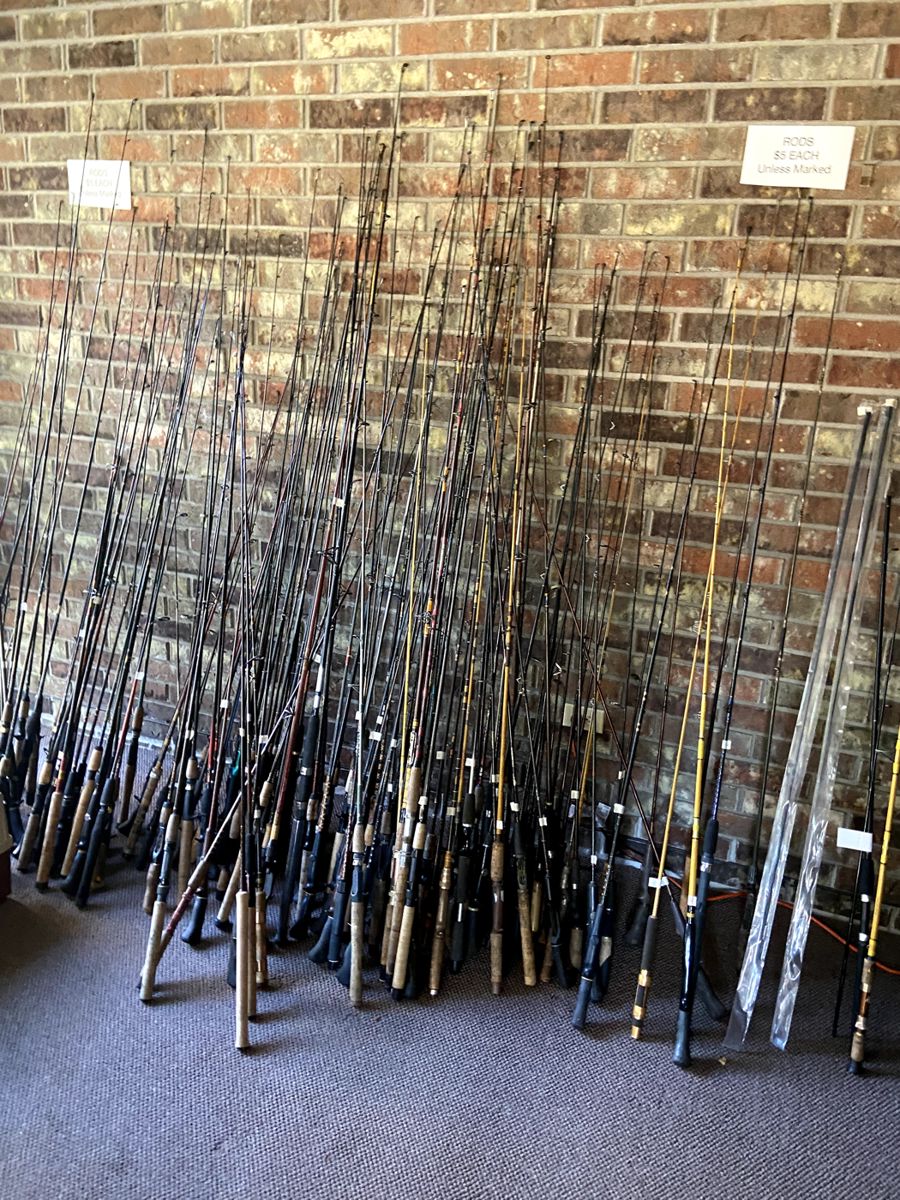 Hundreds of rods!