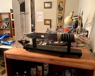 Cool collector’s edition of Dracula’s sword.