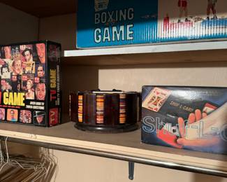 Vintage Games and Casino Chips