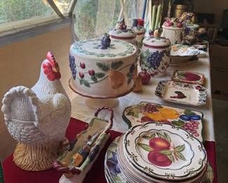 Rooster and Fruitware