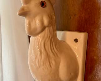 Rooster Wall Hanging/Hook