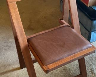 Romanian MCM Folding Chairs Set of 4