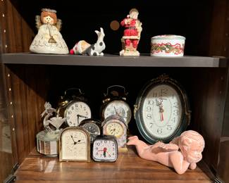 Holiday Items and more Clocks