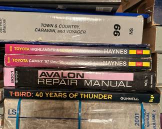 More Vintage Auto Manuals