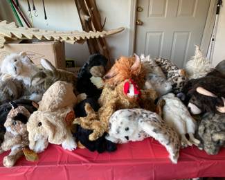 Folkmanis puppets, still more tables needed