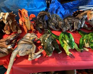 HANSA Dinosaur puppets