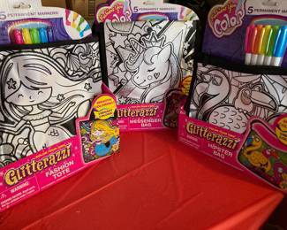 Color your own purse $5