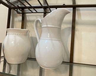 pottery barn pitcher and more 