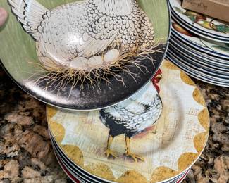 warren kimble  sukura plates 