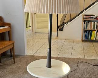 Mid-Century Lamp with round task table base - Price $40