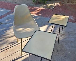 Patio Tables with Chair - Dimensions -  16.5x12.5x24 - Price - $25