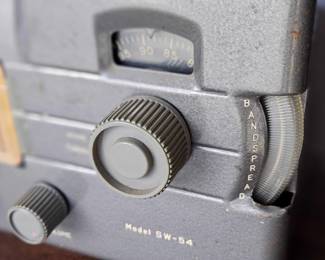 1955 - Short Wave Radio - Model SW-54 - Dimensions -  11.25 x 8 x 6.75 - Price - $60